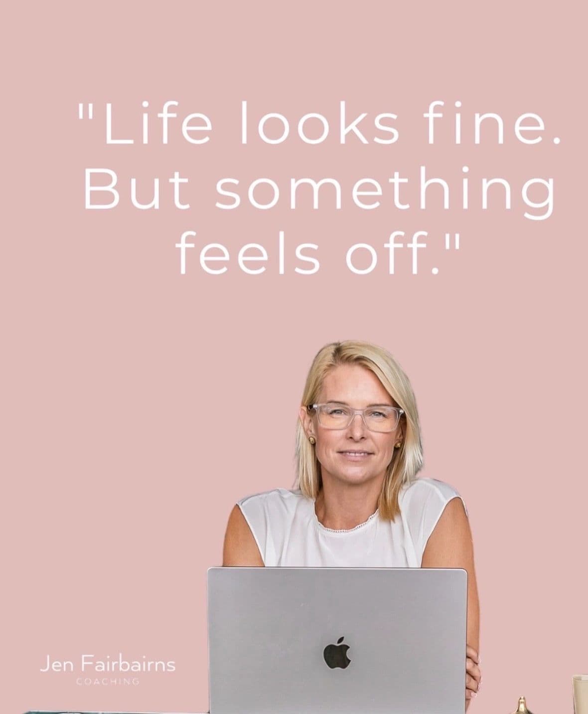 Life looks fine on the surface